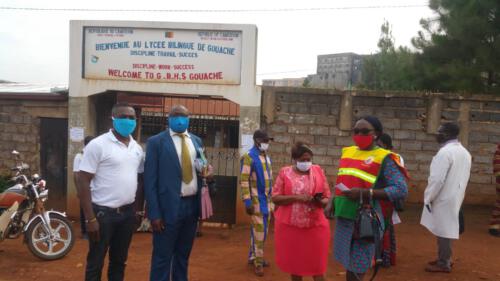 Aktion und Aufklärung in Bafoussam am 01.06.2020