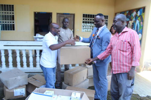 Spende in Bokoko am 31.10.2019