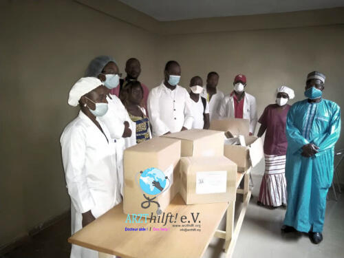 Spende in Ngaoundéré am 15.07.2020