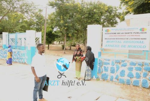 Spenden in Mokolo am 17.08.2020